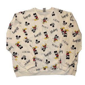 Plus Size Mickey Mouse Sweater